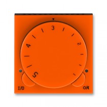 termostat univerzální otočný LEVIT 3292H-A10101 66 oranžová/kouř.černá